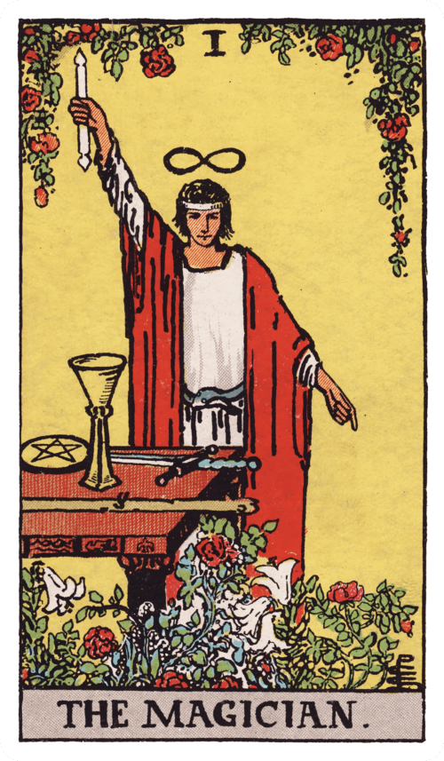 The Magician tarot card