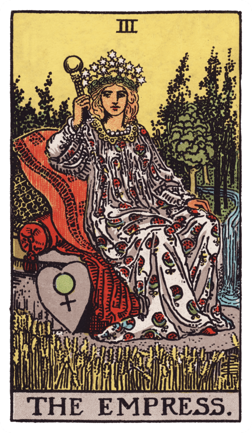 The Empress tarot card