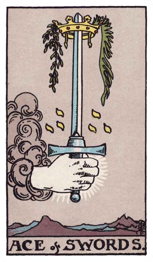 Ace of Swords tarot card