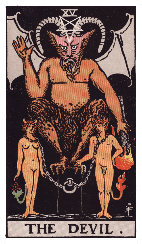 The Devil tarot card