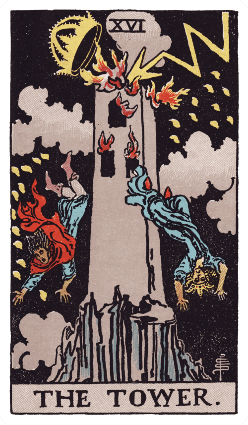 The Tower tarot card