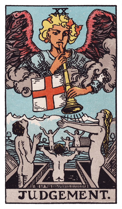 Judgement tarot card